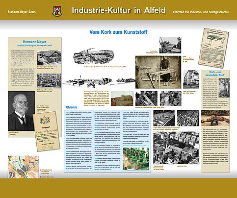 Industriekulturpfad Infotafel 2. Meyer Seals Deutschland