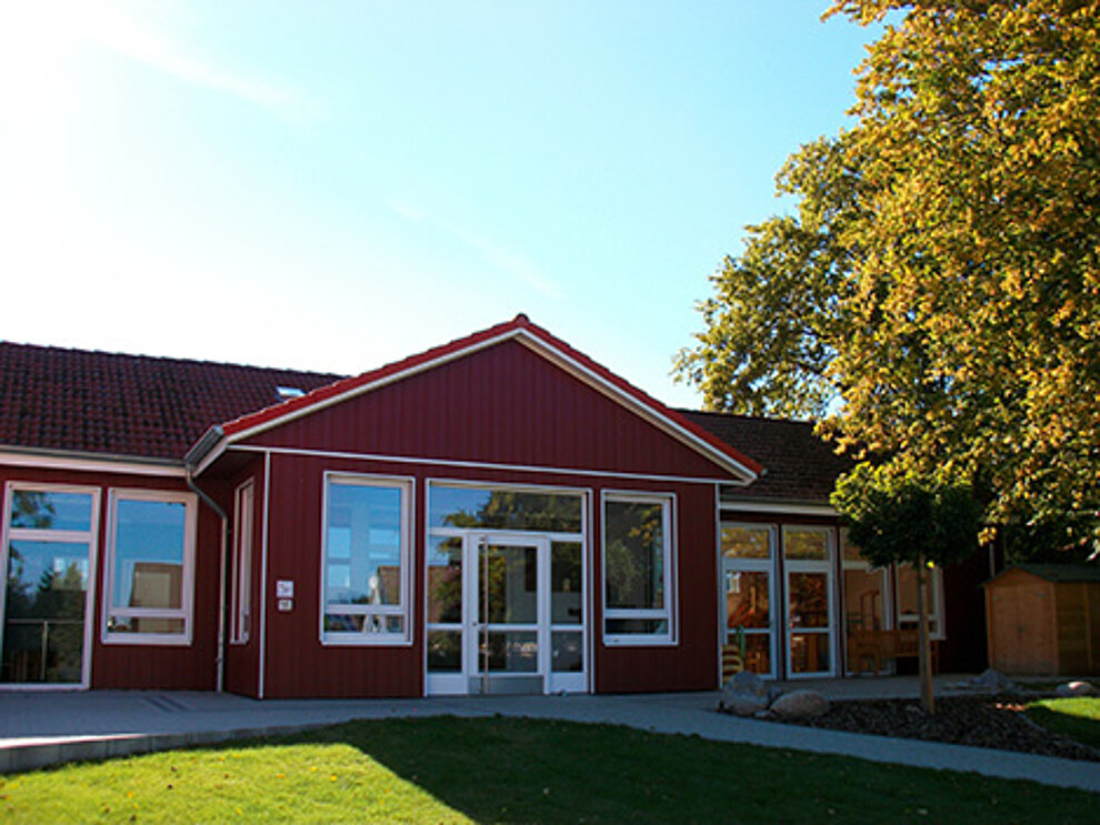 Blick auf den Kindergarten "Tonkuhlenpiraten" in Alfeld (Leine) OT Gerzen Blick auf den Kindergarten "Tonkuhlenpiraten e.V." in Alfeld (Leine) OT Gerzen