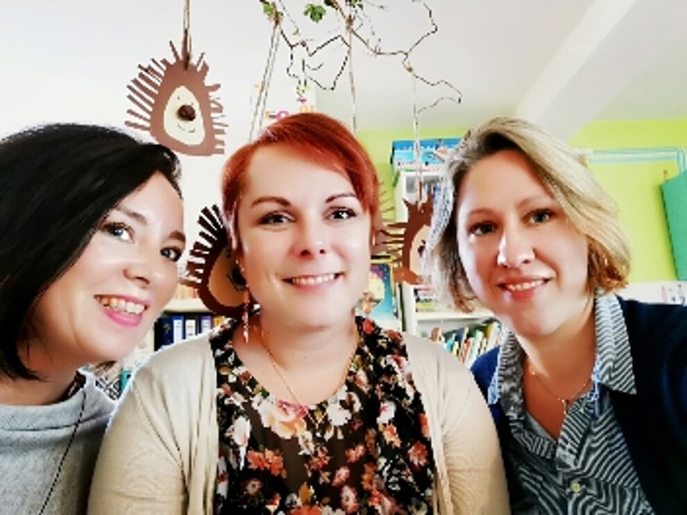 Das Team der Stadtmäuse: Sylvia Dammann, Isabell Junge und Cordula Kühle (v.l.n.r.) © Die kleinen Stadtmäuse Das Team der Stadtmäuse: Sylvia Dammann, Isabell Junge und Cordula Kühle (v.l.n.r.) © Die kleinen Stadtmäuse